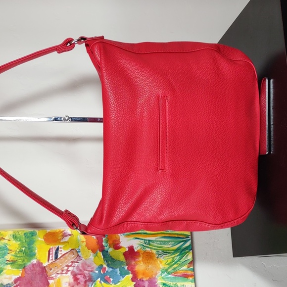 Jewell by Thirty One Pebbled Faux Leather Hobo Bag - Picture 4 of 8